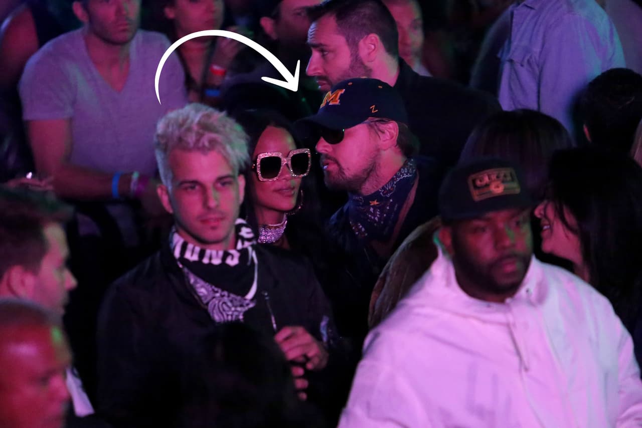 Todos deberían estar hablando de música, pero en medio de las noches de fiestas y conciertos en Coachella, siempre hay muchos famosos incautos que aunque intenten pasar desapercibidos, no logran que la mirada no se pose en ellos. A pesar de que Leonardo Dicaprio logró verse como un mortal más -con bastante falta de gusto, hay que anotar- Rihanna, no logró el cometido. Sus lentes oscuros parecían cantar su éxito "Shine bright like a diamond".