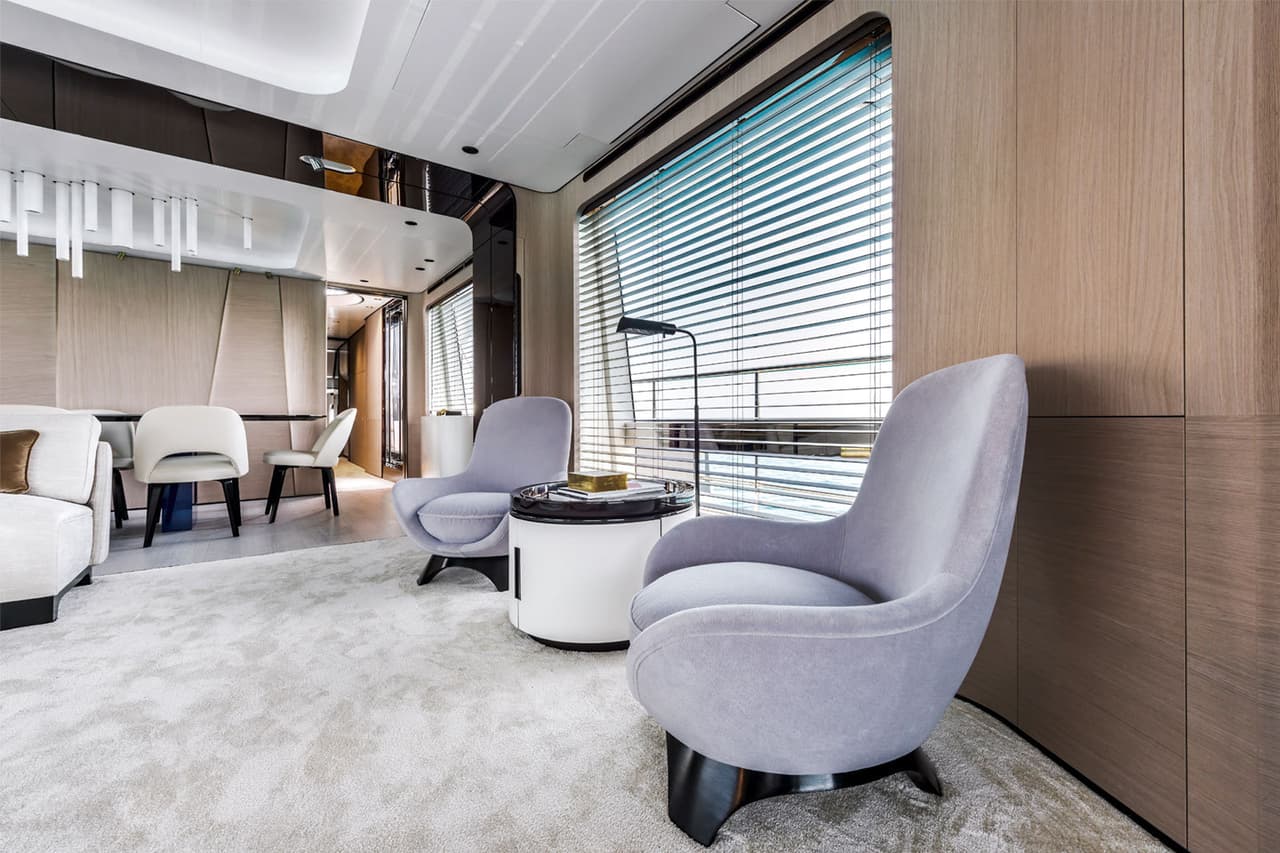 Azimut Grande 27, el primer yate en la colección de propiedades de Cristiano Ronaldo.
<br>