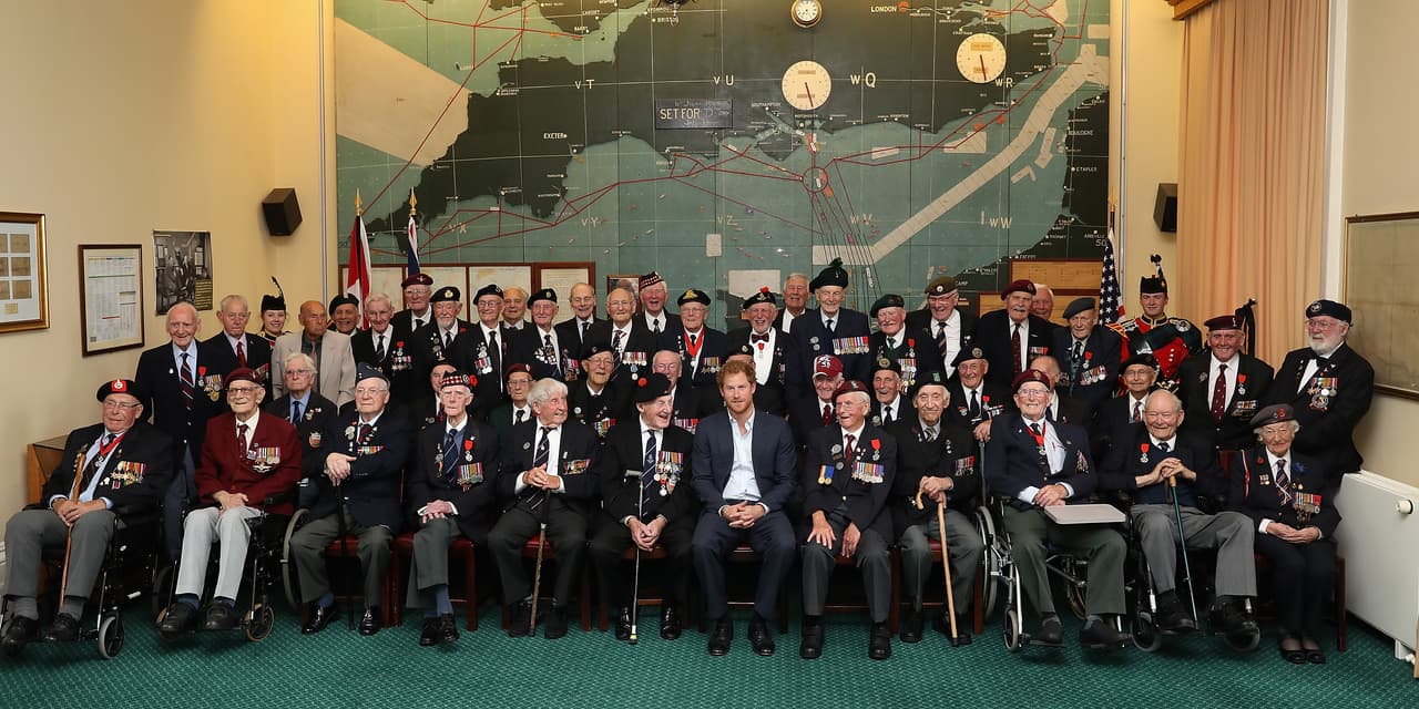 La foto del recuerdo con los veteranos.