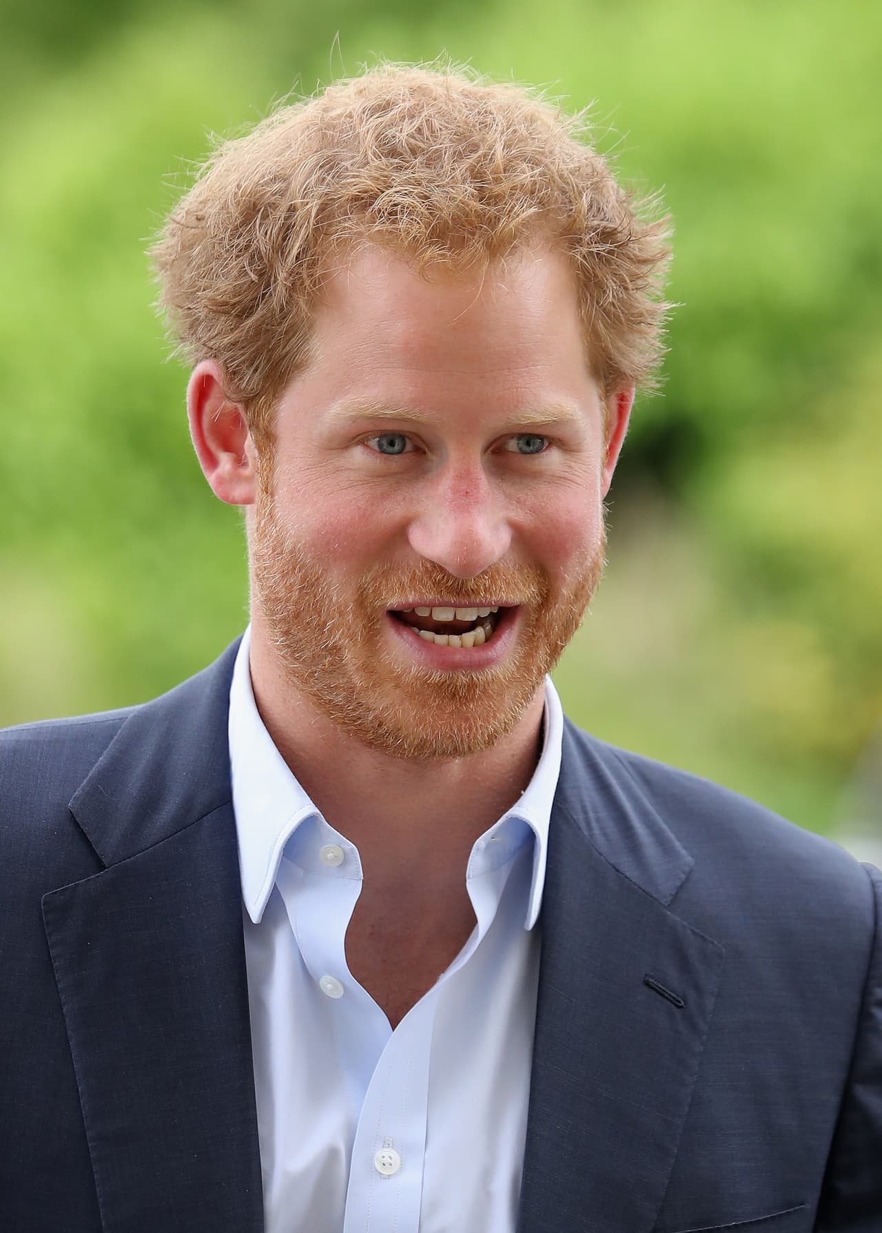 La reunión de Harry con los veteranos fue cerca de Portsmouth.