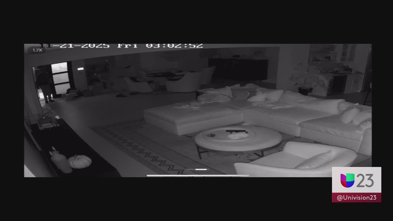Video muestra robo de un carro de lujo en una casa del noroeste de Miami-Dade