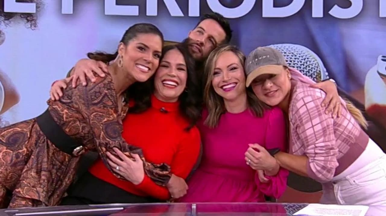 Satcha Pretto provocó un derroche de abrazos en Despierta América y esta es la razón