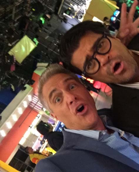 Lisardo y 'El Burro' se la pasan haciendo caras chistosas.