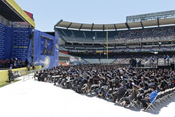 Así lucía la Universidad.