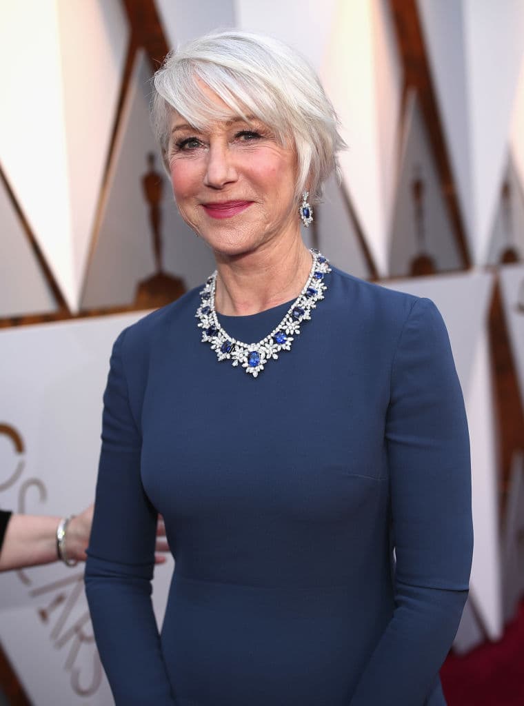 Helen Mirren en los Premios Oscar 2018