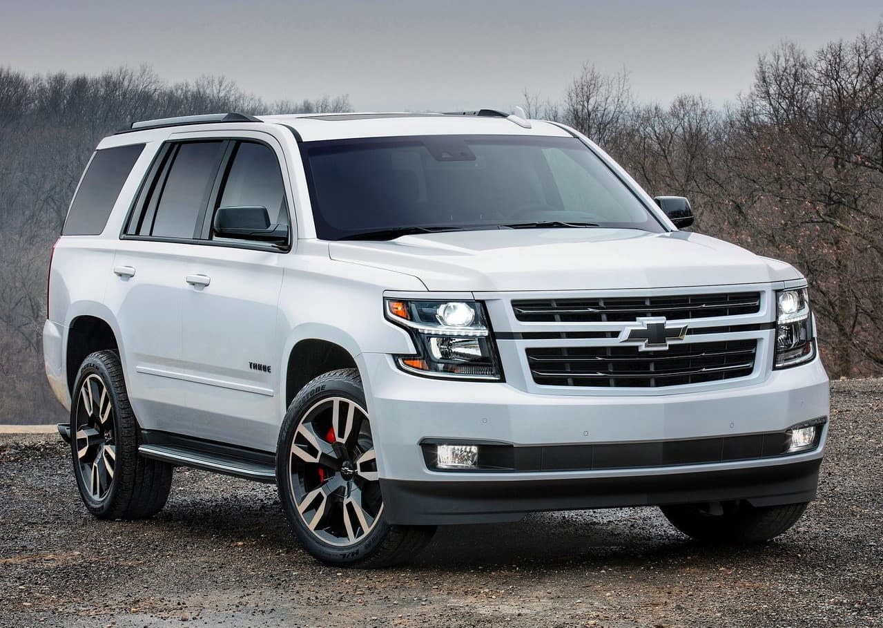 <h3 class="cms-H3-H3"><b>1er. lugar en el segmento de las SUV de tamaño completo</b></h3>
<br>
<br>
<u><b>Chevrolet Tahoe</b></u>
<br>
<br>
<b>Puntaje general: </b>7.9 de 10
<br>
<b>Valor retenido tras 5 años de uso:</b> 46.1%