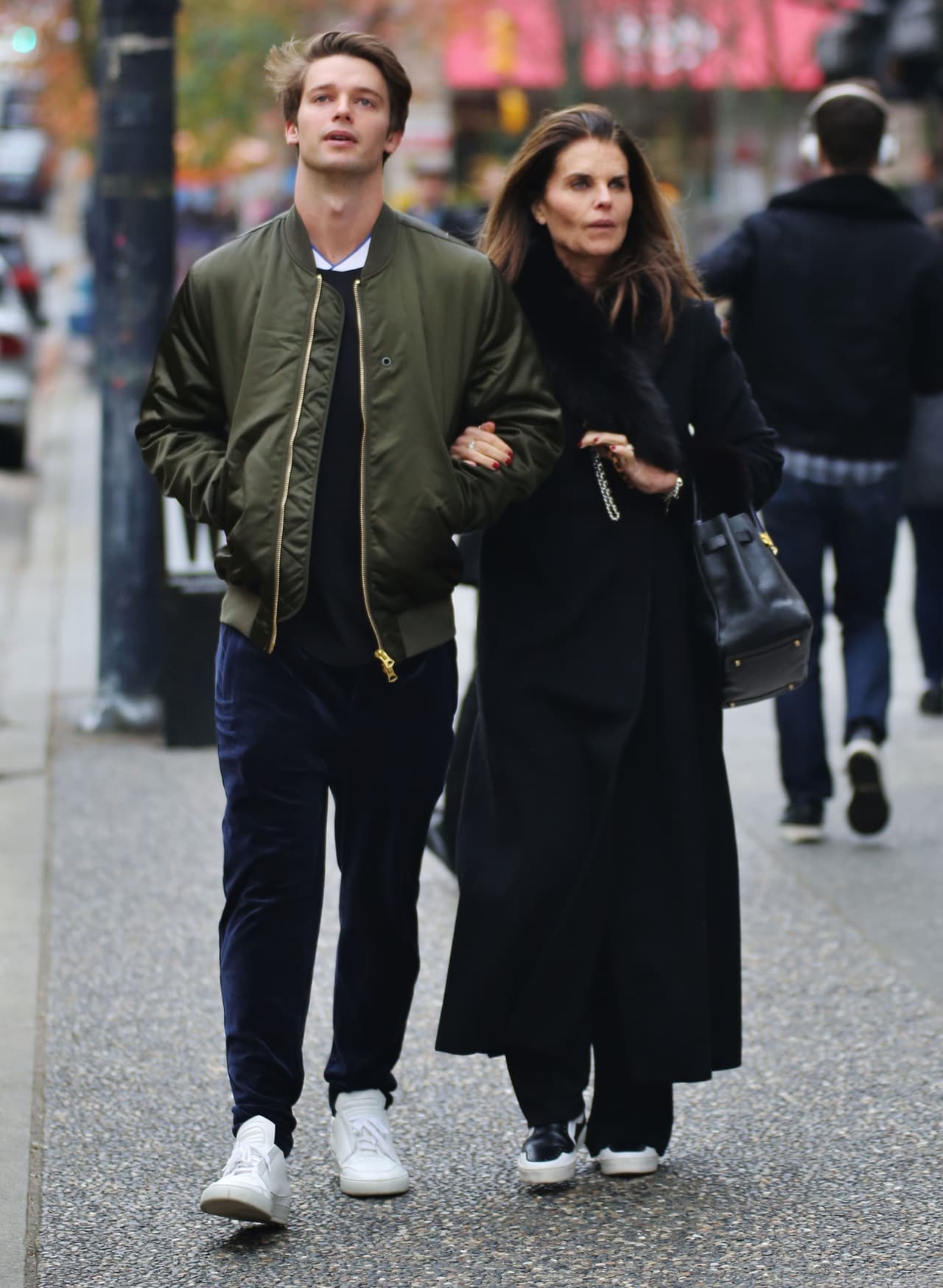 Maria se encontraba muy contenta de haber estado acompañada por su hijo en Vancouver, Canada.