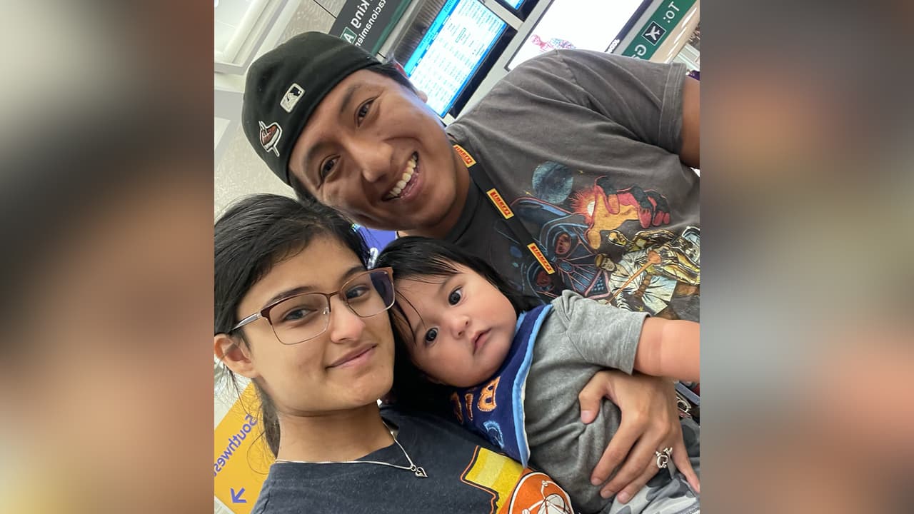 La pareja que tiene un bebé llamado Noah, de 8 meses, lamenta no haber solicitado asesoría de un abogado para continuar con el trámite porque Martínez asegura que ahora su familia podría estar en riesgo de separarse por muchos años.