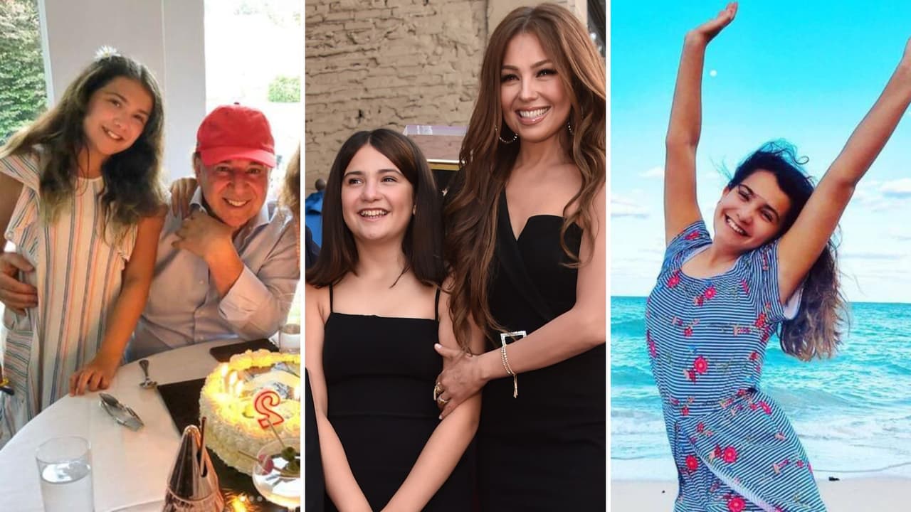 Así ha crecido la hija de Thalía.