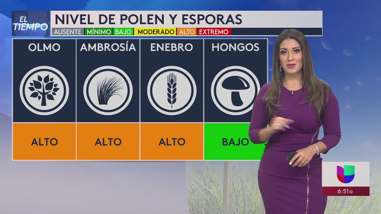Por fin: bajan las temperaturas hasta los 57 grados, pero ten cuidado con el polen