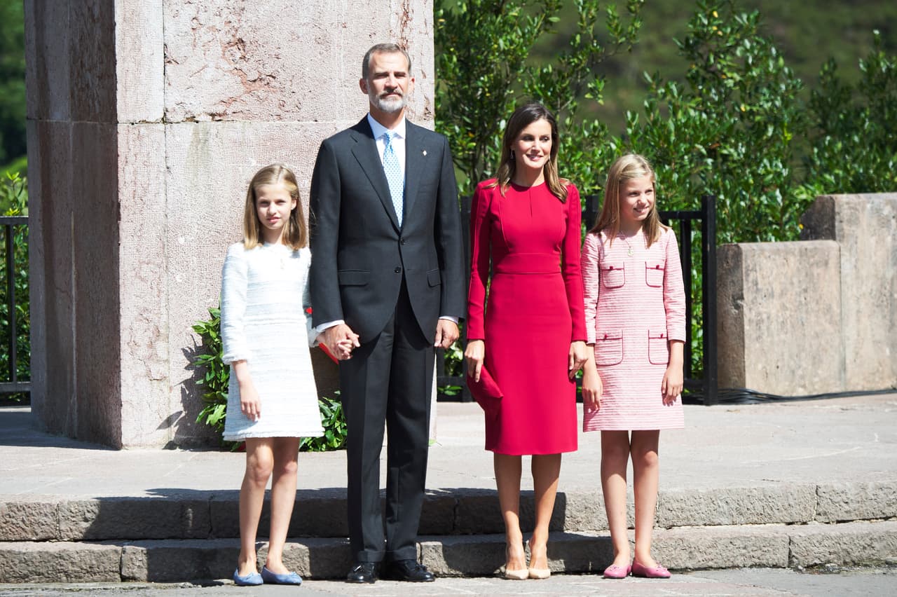 Aún con eso, los Borbón 
<b>siguen siendo una familia normal dentro de la casa real española.</b>