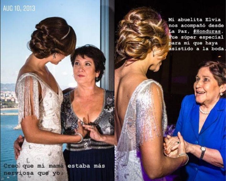 Las personas más importantes de su vida, tanto de Honduras como de Oregon, de donde es originario el ahora esposo de Satcha, estuvieron presentes en el gran acontecimiento. Su madre y su abuela le dieron la bendición, lo cual fue un gesto que nuestra presentadora no olvida.