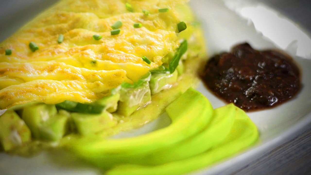 Del omelette a la gloria sólo hay un aguacate #ElRecetario