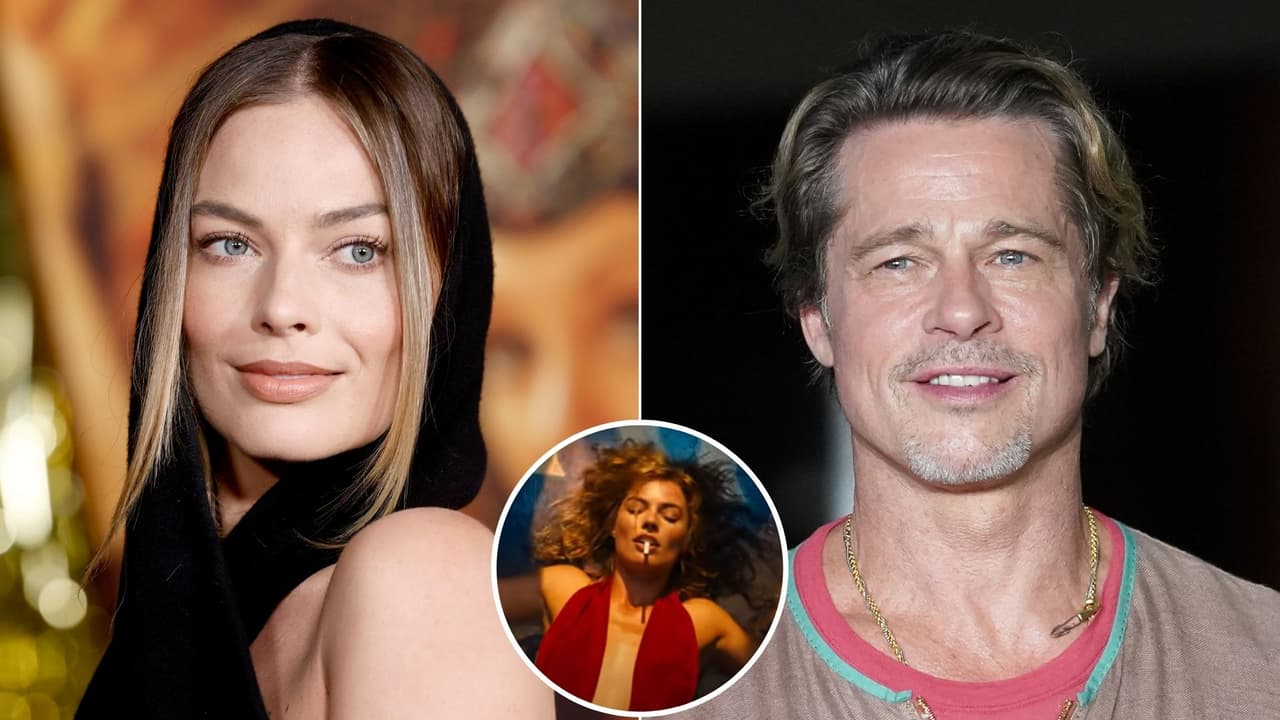 Margot Robbie confesó cómo fue grabar escenas íntimas con Brad Pitt: "besarlo fue genial"