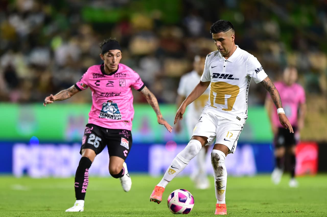 Juan Dinenno y Marco García hacen que Pumas brille de visita y vencen 1-2 a León.