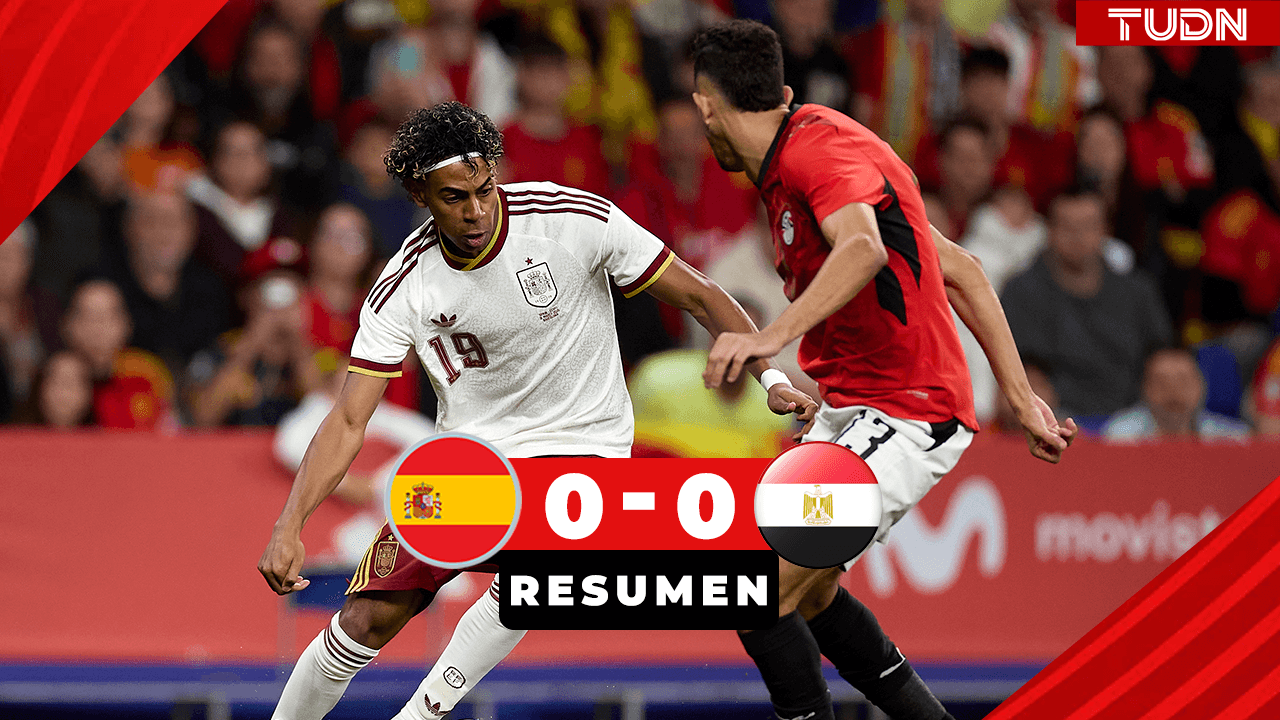 Resumen | España y Egipto no se hacen daño en amistoso