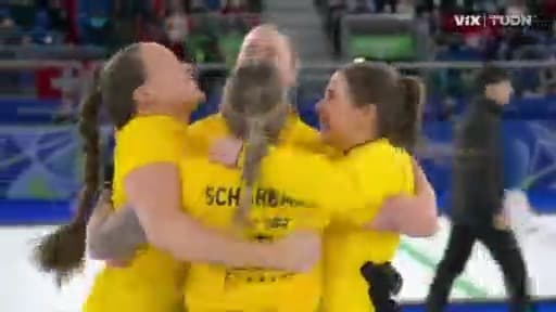 Suecia avanza a la Final de curling femenino tras derrotar a Canadá