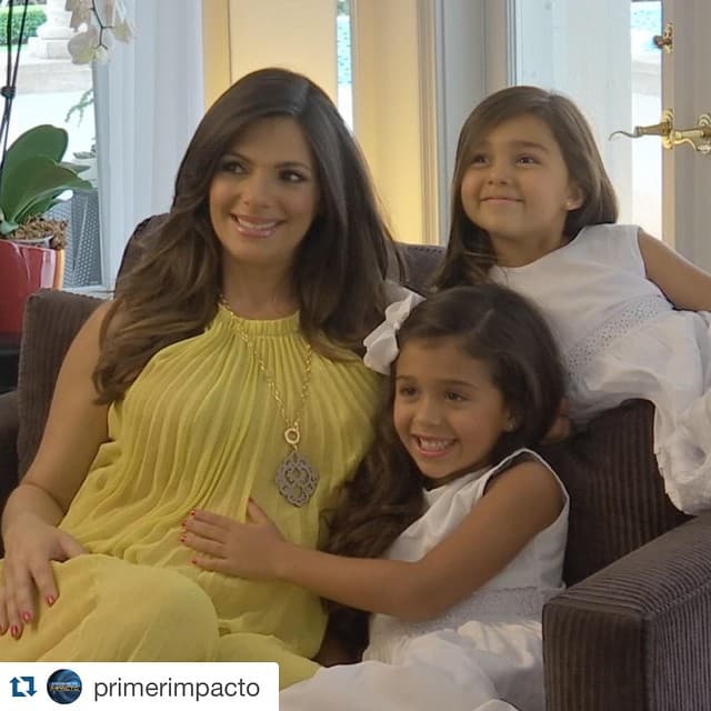 Disfrutó al máximo los últimos días de embarazo junto a su familia.