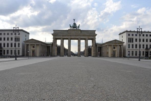 La Puerta de Brandeburgo en Berlín
