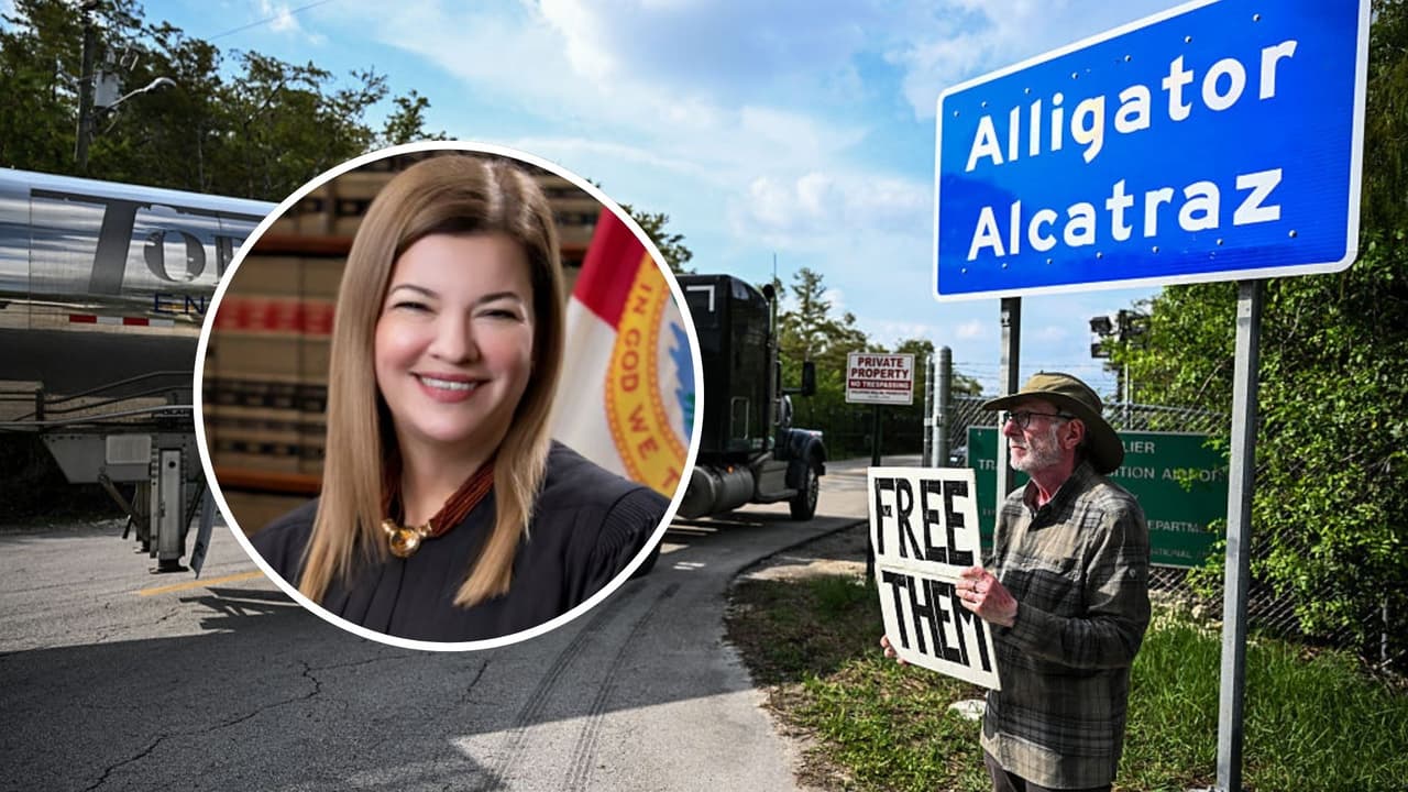 ¿Conflicto de interés? Jueza ligada a DeSantis mantiene abierto Alcatraz de los Caimanes