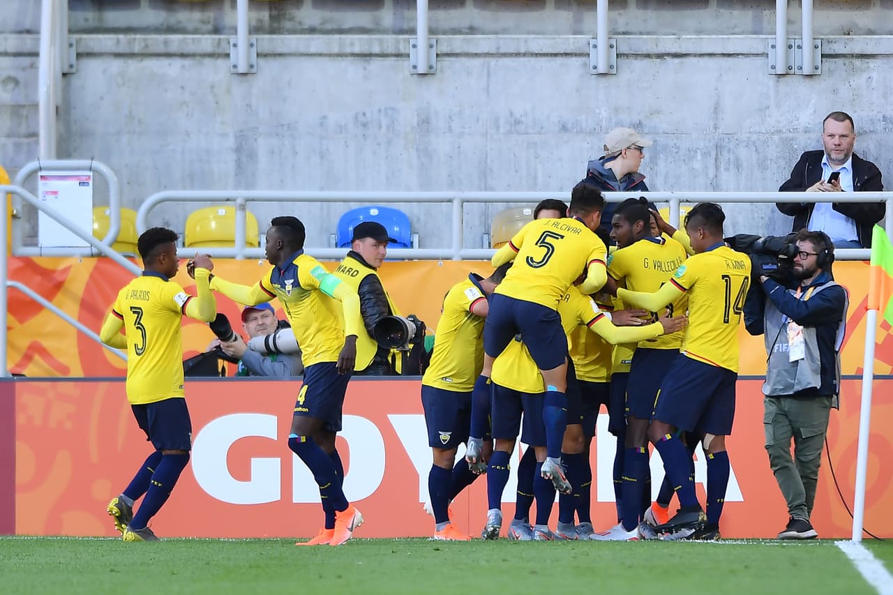 Fue al minuto 12 cuando llegó la apertura del marcador en favor de los ecuatorianos.