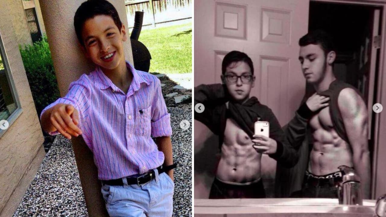 Emiliano, el hijo menor de 'Latin Lover'