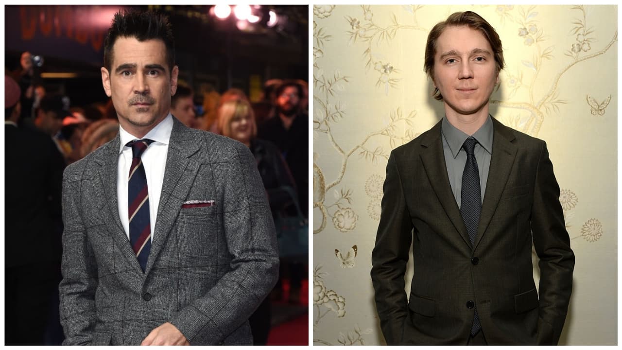 En esta historia del superhéroe dirigida por Matt Reeves, aparecerán los villanos
<b>El Pingüino y El Acertijo</b>, interpretados por
<b>Colin Farrell</b> (izquierda) y
<b>Paul Dano</b> (derecha), respectivamente.
<br>