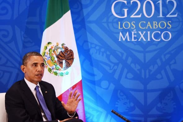 Durante la reunión, que se llevó a cabo en el marco de la Cumbre del G20, dejó en claro que en estos dos días que durará el foro "vamos a trabajar unidos" para buscar las formas de estabilizar el sistema económico mundial.