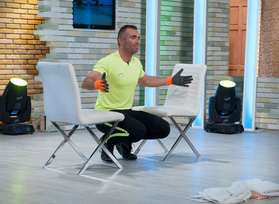 Diego Di Marco nos enseña a entrenar desde nuestra casa.