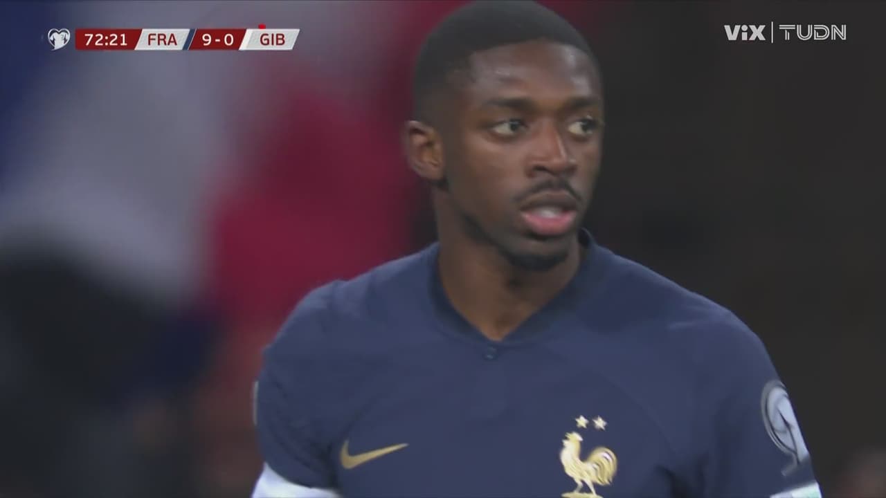 ¡Derechazo de Dembélé! Es el décimo