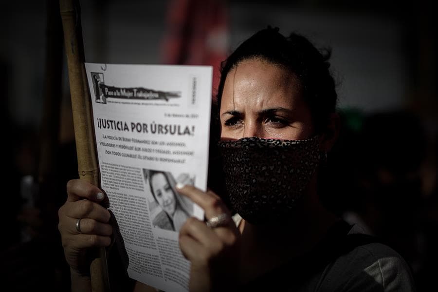 El feminicidio de Bahillo generó una nueva ola de protestas en Argentina, un país a la vanguardia del movimiento por la igualdad de género y de lucha contra la violencia machista.