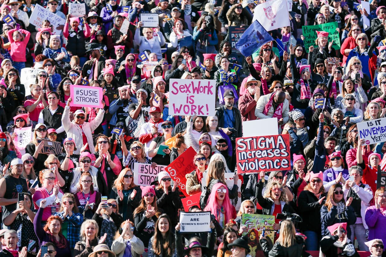 "El trabajo sexual es trabajo".