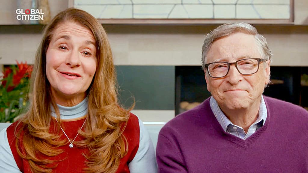 Bill Gates y Melina French (2020)