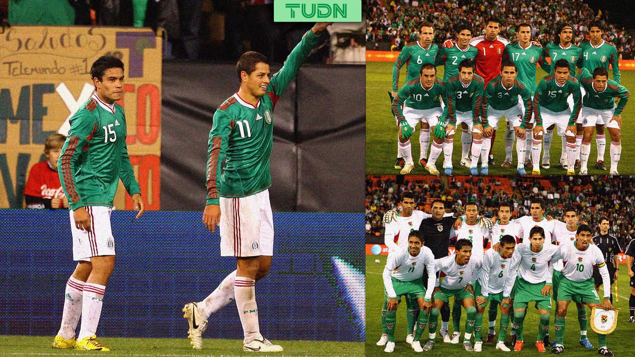 El día que Chicharito se lució con doblete y México le pasó por encima a Bolivia