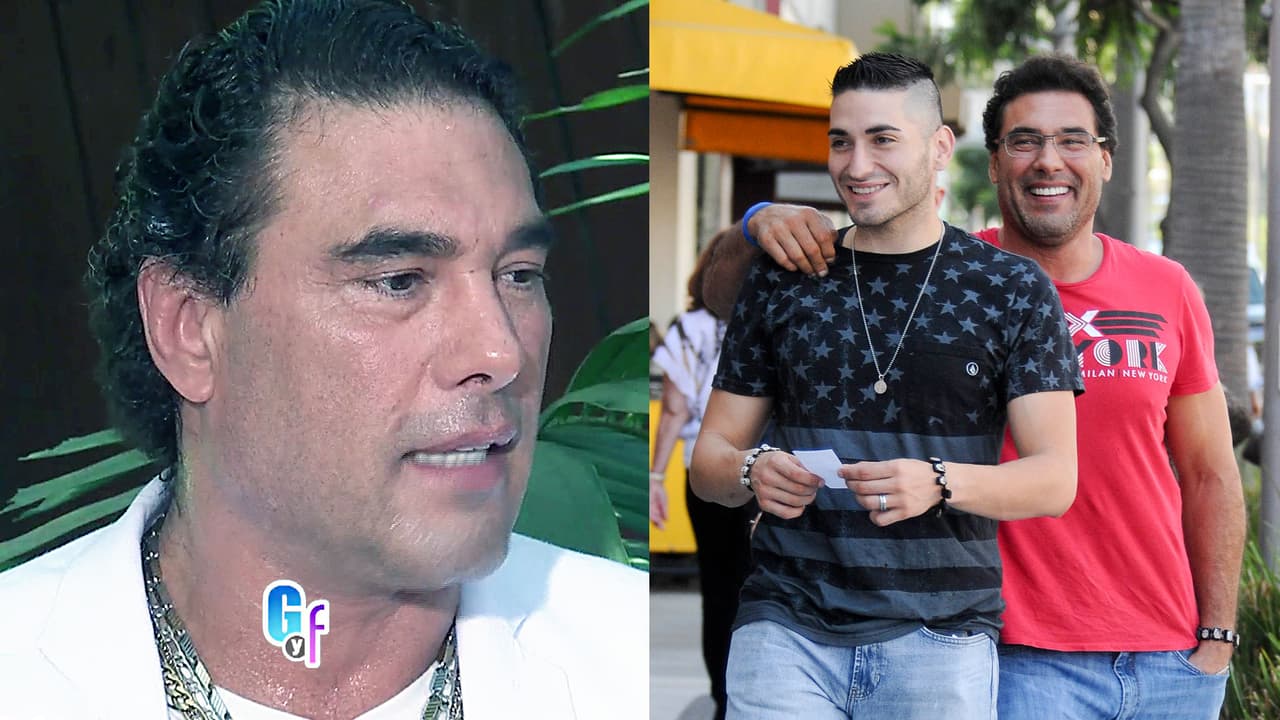 Ahí reconoció que sigue sin comunicación con él, pese a que en abril de 2019 había dicho públicamente que 
<b><a href="https://www.univision.com/famosos/sigue-adelante-y-apunta-a-los-cielos-eduardo-yanez-y-su-hijo-dejaron-atras-sus-pleitos-fotos" target="_blank">habían retomado la relación. </a></b>
<br>