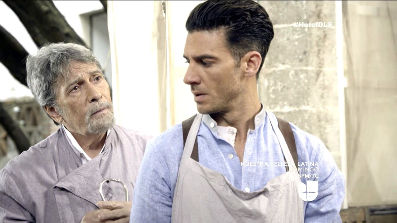 En El Hotel de los Secretos, Julio se puso a temblar al saber que el doctor Lázaro está muy cerca de descubrir el gran amor que hay entre él e Isabel.