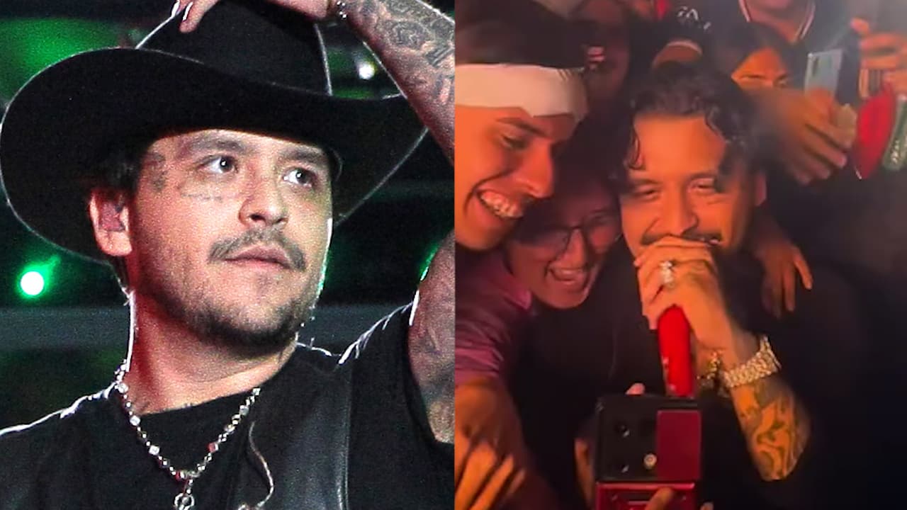 Así reciben a Nodal en concierto en México tras polémica petición feminista de cancelarlo