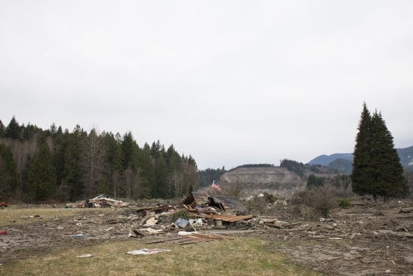 Sólo la mitad de las casas destrozadas estaban habitadas de manera permanente.