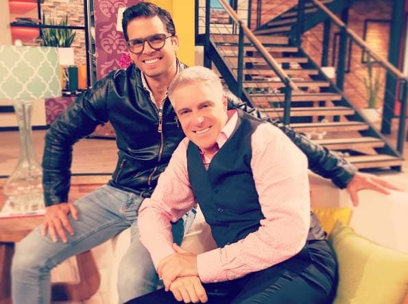 Lisardo y Pedro Moreno son un par de guapos.