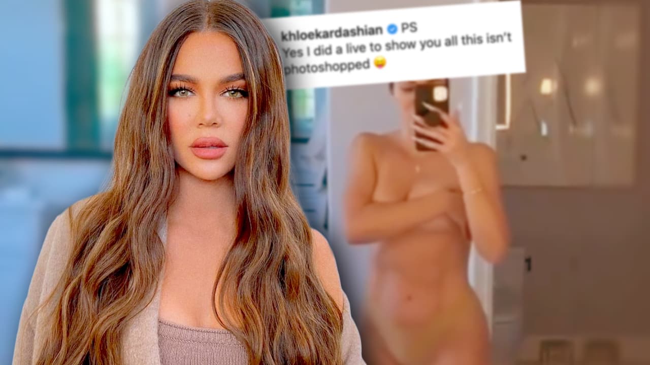 El video con el que Khloé Kardashian muestra que su cuerpo no está editado con 'photoshop'