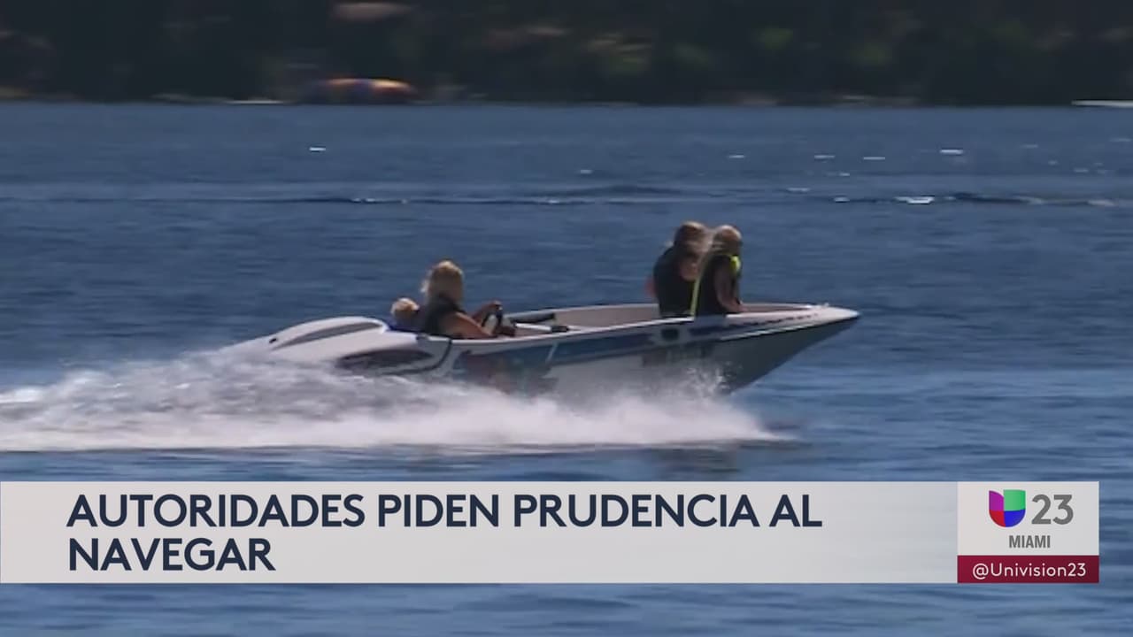 Autoridades piden prudencia al navegar este fin de semana feriado