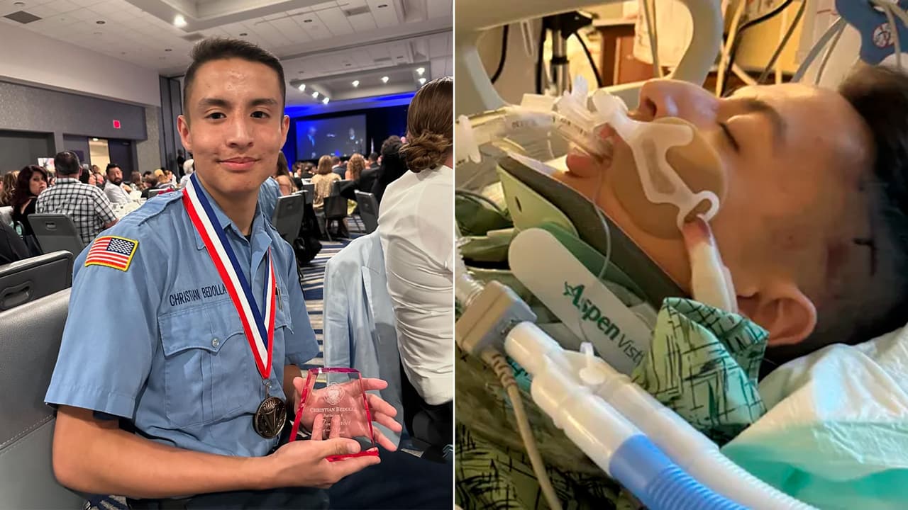 Cadete de bomberos de Orange sobreviviente de cáncer recibe el golpe de un conductor acusado por ebrio