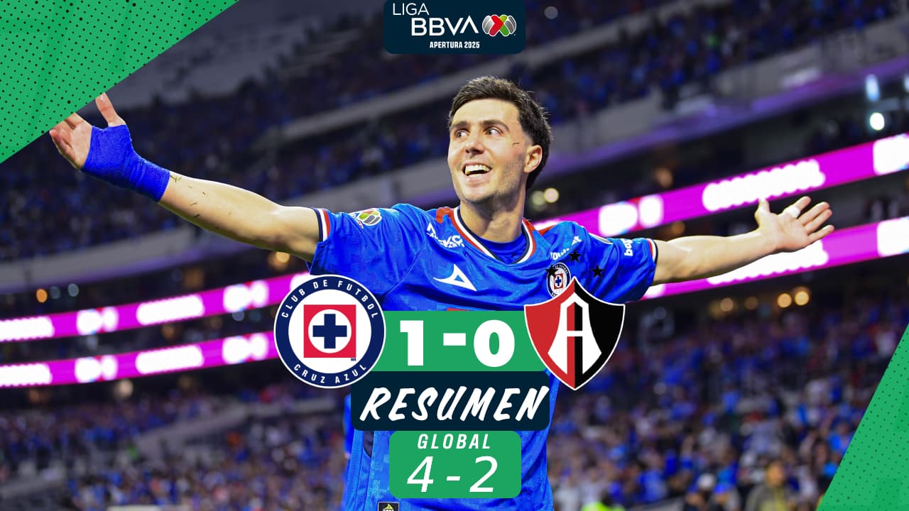 Resumen | Cruz Azul jugará su quinta semifinal al hilo tras vencer al Atlas