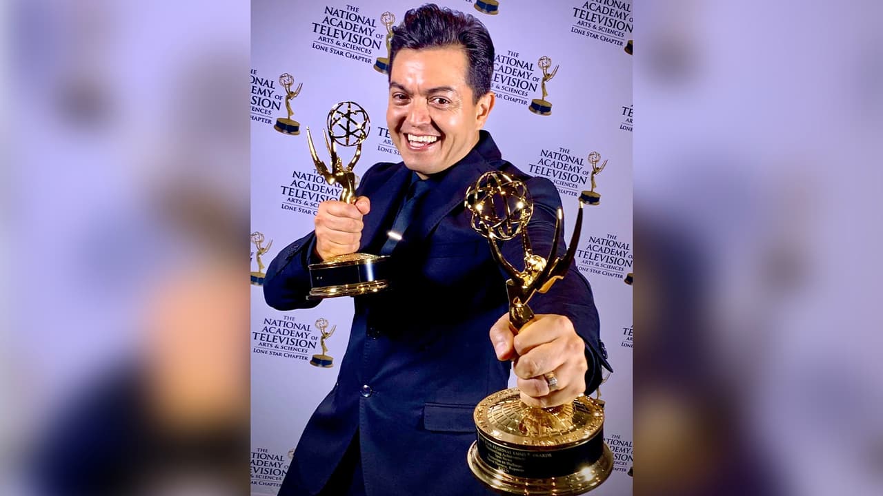 David Herrera, Reportero, tuvo una noche brillante al ganar dos Premios Emmy.