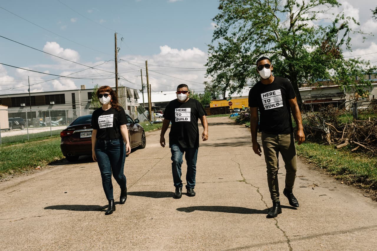 Lake Charles, LA - Sept. 26, 2020 - Storm damage after Hurricane Laura swept through the Lake Charles area.