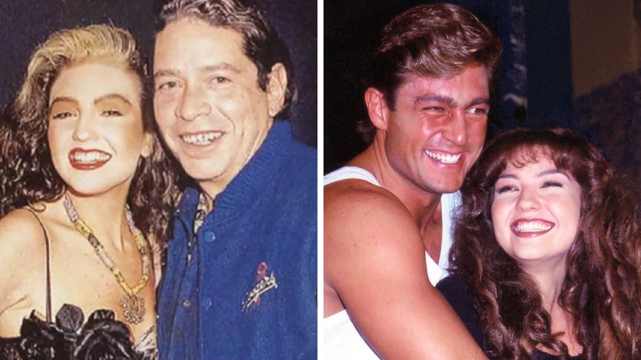 Thalía y Gustavo Díaz Ordaz; Fernando Colunga y Thalía.