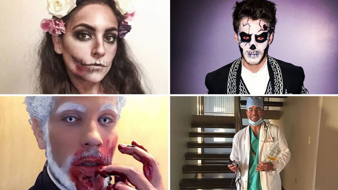 Los famosos adoran Halloween y se esmeran en sus disfraces, aquí tenemos los mejores.
