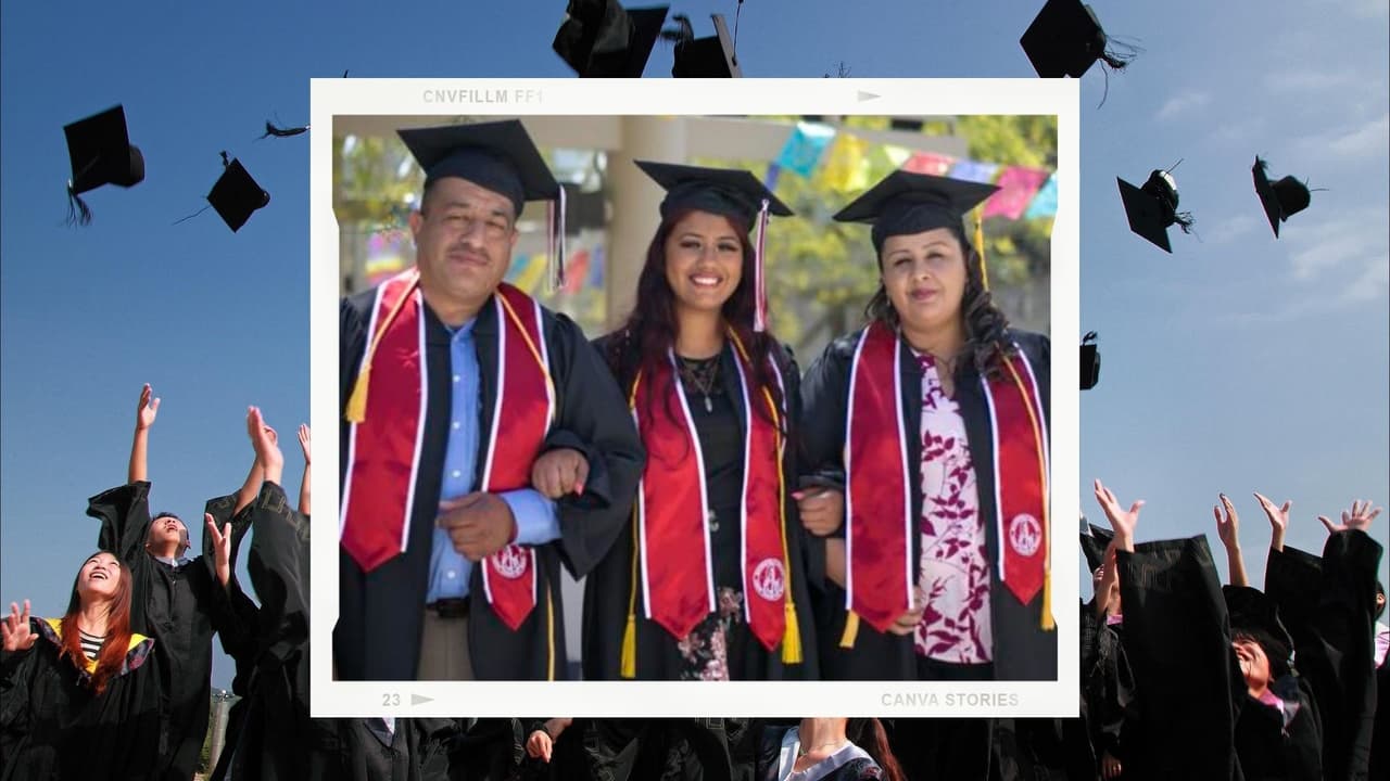 “Somos un equipo”: Estudiante hispana se gradúa el mismo día que sus padres