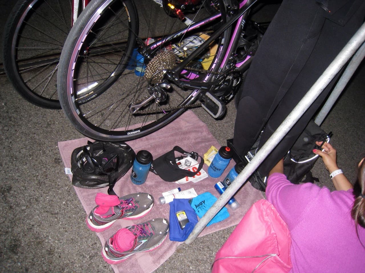 Cómo hacer las transiciones si corres un triatlón