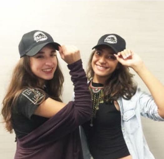 Verónica y Sofía han cultivado una gran amistad. Entre ellas no hay rivalidad, y eso es importante en una banda.